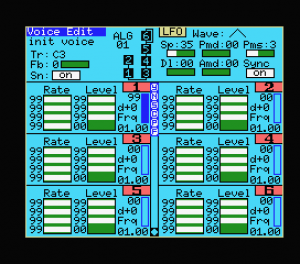 DX7 Voicing Program screenshot 2 for MSX